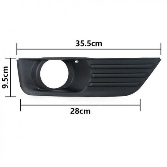 For Ford Focus 2005-2007 Front Bumper Fog Lights Cover Grille LH&RH