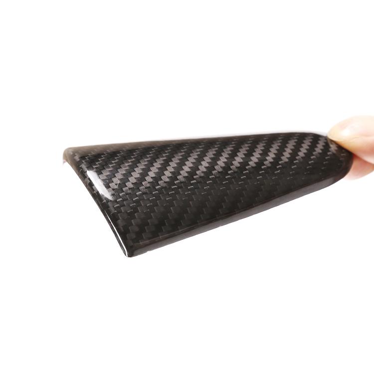 Car Exterior Door Handle Decorative Panel Protective Cover for Ferrari 458 2011-2016 Real Carbon Fiber Car Accessories