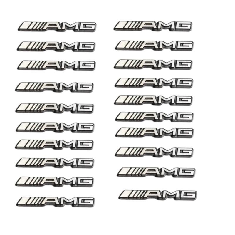 Aluminum Car Speaker Audio Badge Emblem Sticker For Mercedes Benz AMG Smart W205 C300 W203 W206 W108 W124 W126 W140 W168 W169