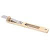 Leather Craft Cutter Durable Brass Adjustable Spacing Positioning Portable Hobby Knife for DIY