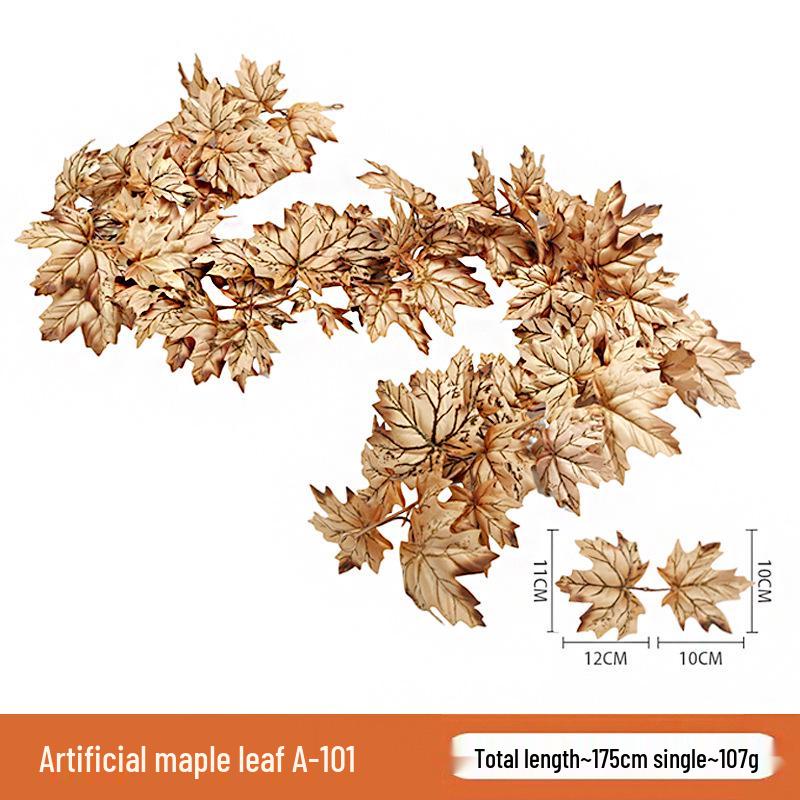 Skladem Podzimní a Halloweenská dekorace z javorových listů pro Vánoce a Den díkůvzdání