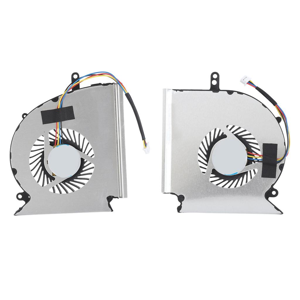 4 Pin Laptop Cooling Fan Replacement for MSI GE75 GP75 GL75 WE75 RAIDER MS 17E2 CPU GPU
