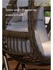Outdoor Double Swing Rocking Chair Set with Table & Hanging Chair for Balcony or Courtyard Leisure