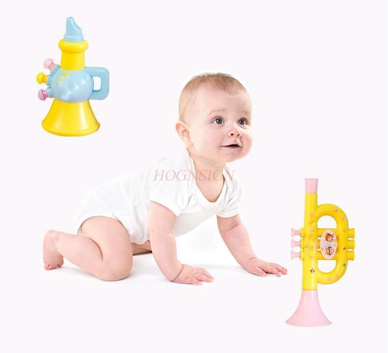Giocattoli a Corno per Bambini Soffiabili Asilo Educazione per Bebè Educazione della Prima Infanzia Piccolo Corno Fischietto Strumento Musicale Regalo
