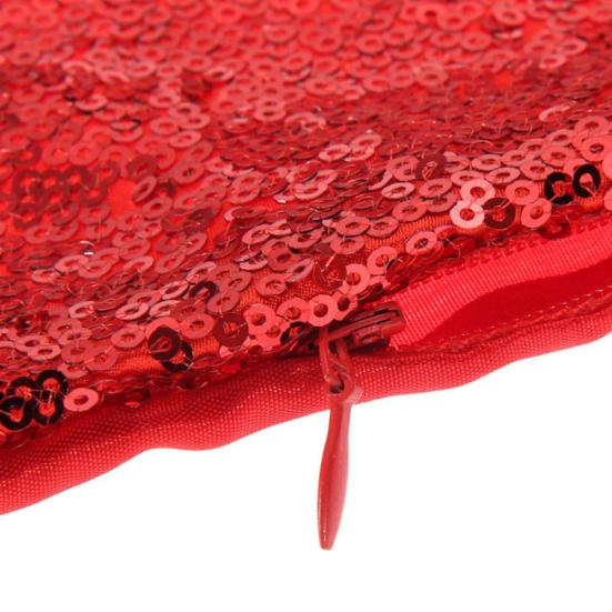 Cushion Cover Glitter Sequins Cushion Throw Pillow Case Home Car Waist Decor