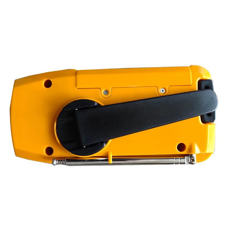 2000 Mah Emergency Radio With Led Lights Radio Usb Solar Charging Light Outdoor Travel Portable Rechargeable Fm/Am Radio