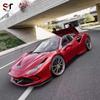 Ferrari F8 Carbon Fiber Hood Vent Decorative Exterior Accessory