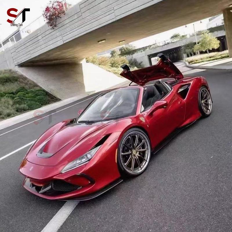 Ferrari F8 Carbon Fiber Hood Vent Decorative Exterior Accessory