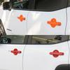 Door Grab Handle Bowl Decoration Cover Trim Sticker for Jeep Renegade 2016 2017 2018    2022 2023 Car Accessory