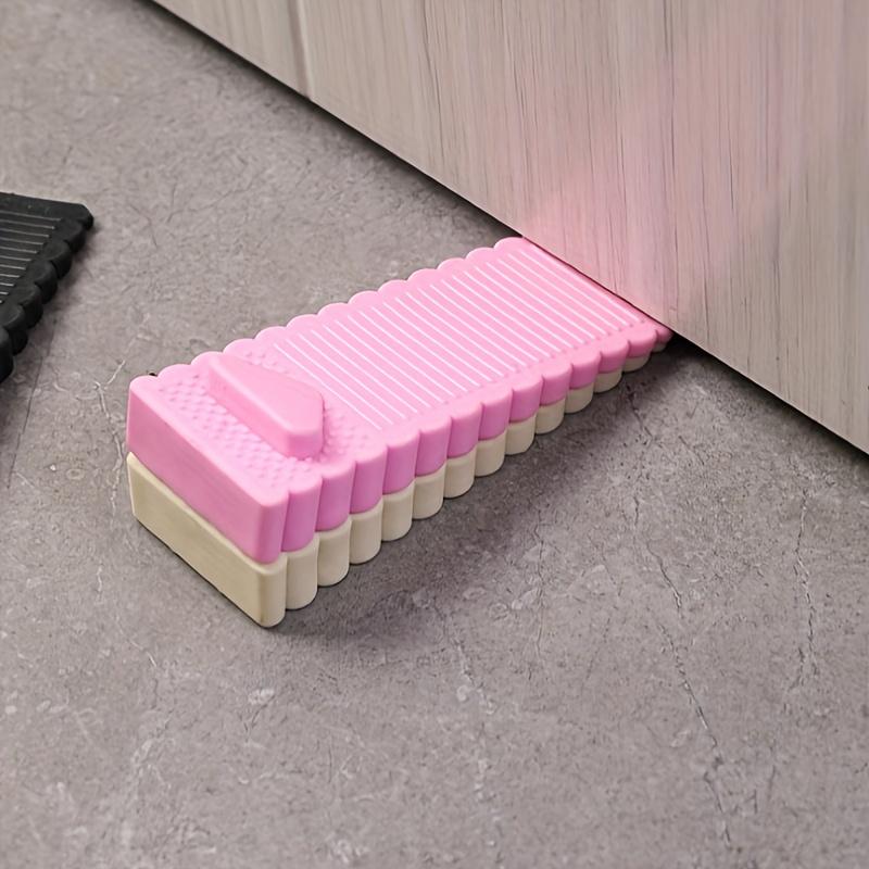 Windproof Door Wedge, No-Drill Creative Door Stopper, Household Safety Door Wedge, Anti-Pinch Design, Ideal for Home Security, Door Safety Device