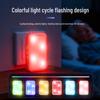 Home Wireless Flash Doorbell: 12 Strobe Lights, Strong Light Reminder, High Volume, Ideal for Elderly/Deaf-Mute, Service Call Button, Silent Mode.