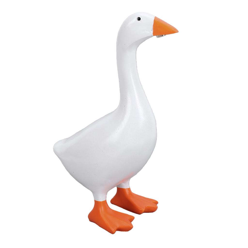 Resin Duck Statue Cute Practical Magnetic Duck Key Holder for Home Entryway Decor Keys Storage