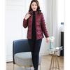 Damenjacke für Herbst und Winter, einfarbig, mit Kapuze, schmale Passform, dick, warm, kurz
