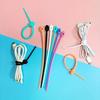 30Pcs Silicone Reusable Cable Wire Organizer Winder Storage Holder Bag Ties Cord Bag Clip Food Saver Earphone Line Tidy Clips