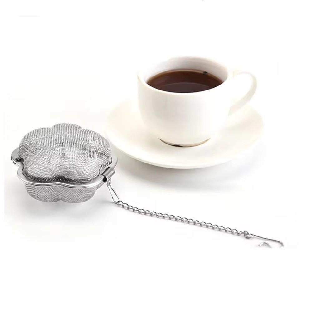 Fine Mesh Tea Strainer Stainless Steel Tea Ball Filter Portable Tea Infuser Ball  for Brew Tea