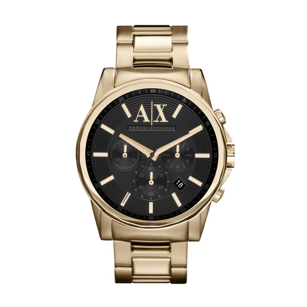 Armani Exchange AX2095 Gold Watch AX Men's