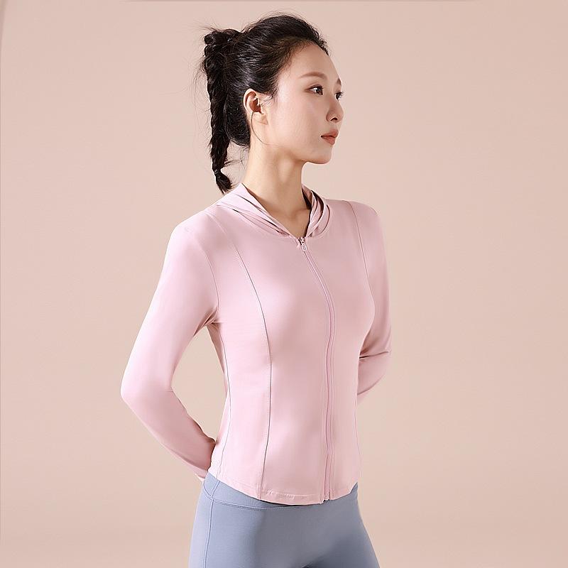 Summer light and quick-drying women's hooded sunscreen clothes breathable ice silk cool outdoor sunshade riding comfortable sports
