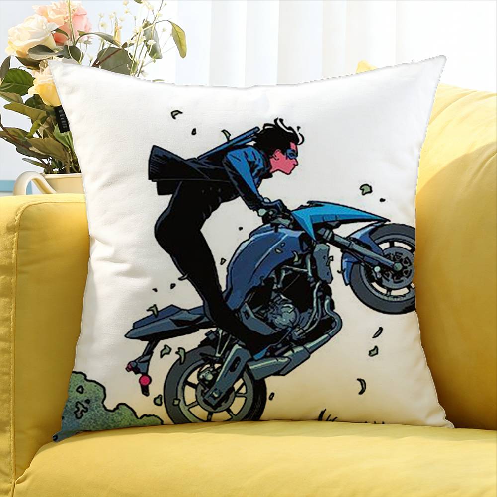 For Cool D-Dick Grayson Various Sizes Square Pillow Case For Car Home Bedchamber Decor