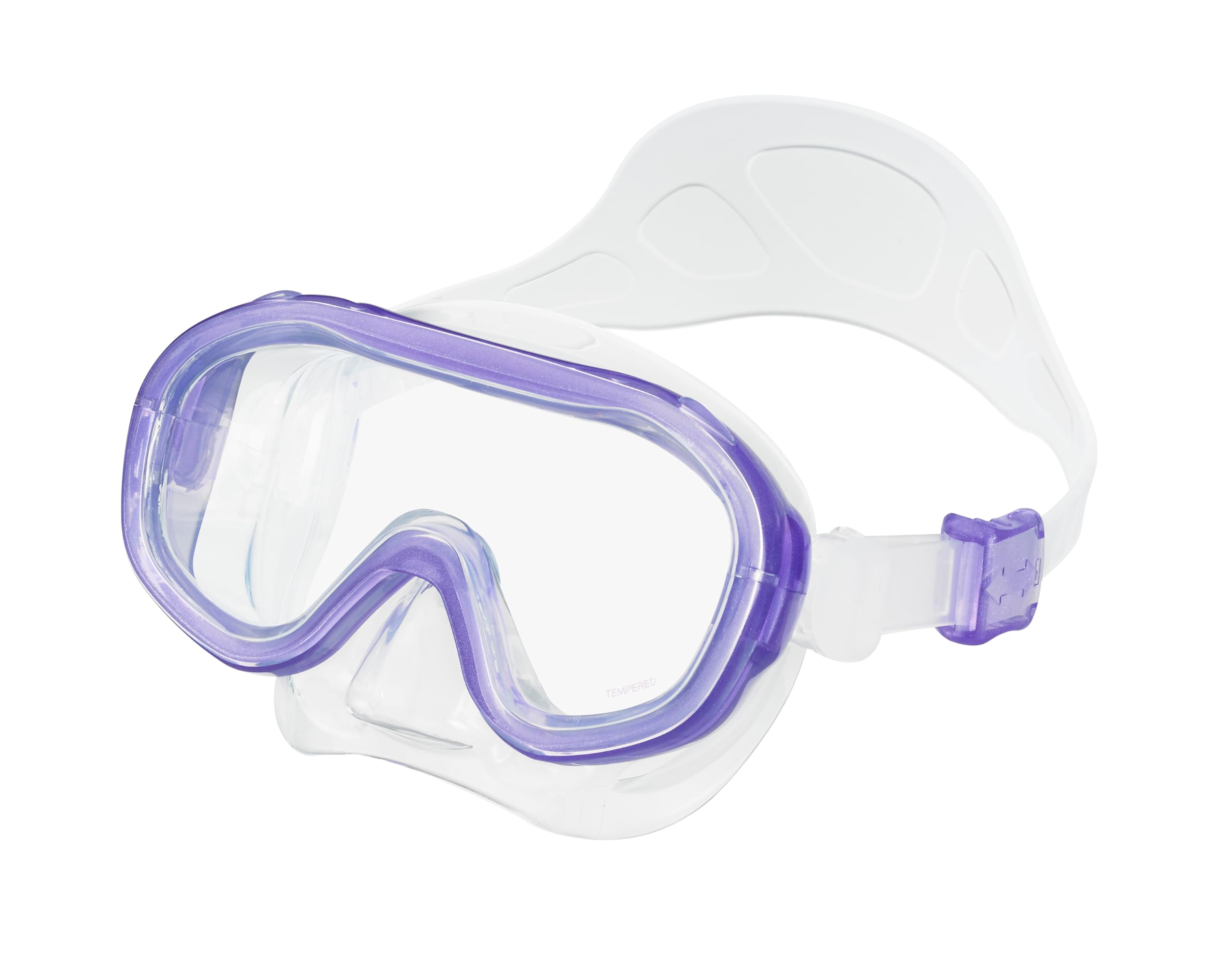 

REEF TOURER Snorkeling with Fitting Ring for a Perfect Fit and Watertight Fit Mask, Purple, RM1008, фіолетовий
