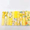 Vintage Floral Fashionable Roll Cloth Colorful Patchwork Fabrics  Sewing Supplies