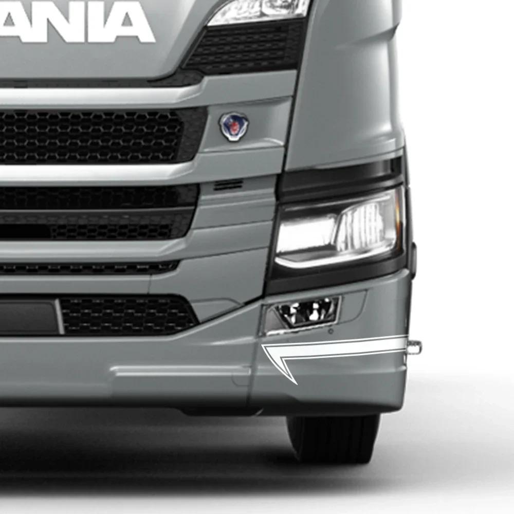 2PCS Car Bumper Stickers Vinyl Decals Auto Tuning Accessories Film Decor For Scania R Series Heavy Big Trucks Semi Trailer