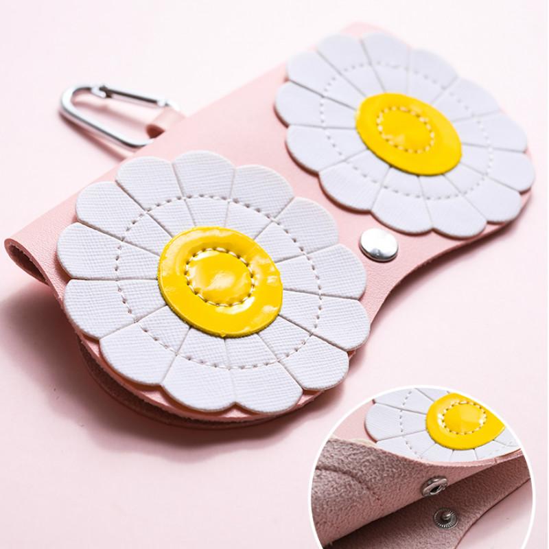 Soft Glasses Case Glossy Quilted Spring Top Eyeglass Case For Men - Main Image