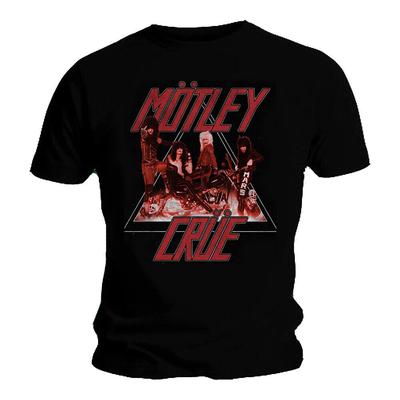 Motley Crue Too Fast Cycle Black Classic Rock Metal Band Unisex T-shirt