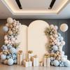 Arch Backdrop Cover Fitted Wedding Arch Stand Covers for Stretchy Cardboard Chiara Wall Fabric for Party Ceremony Banquet Decor