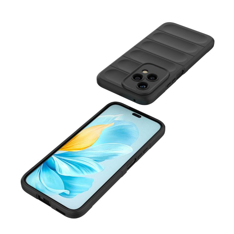 Für Huawei Honor 200 Lite 5G Rückseite Telefonhülle Weiches Flüssigsilikon Anti-Fall Stoßfest Schützen Funda Coque Hüllen