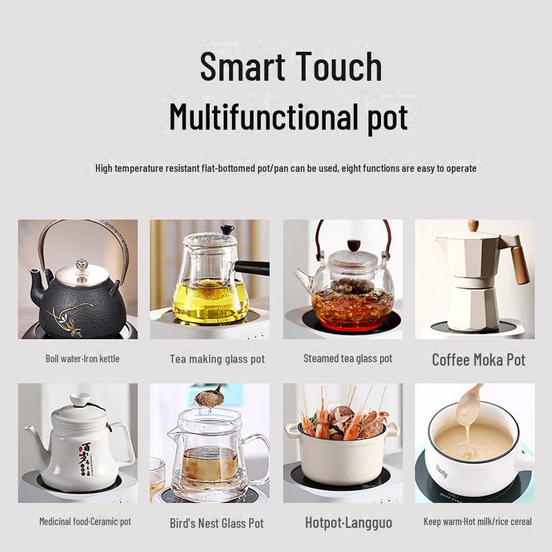 Kangmi 1500W Smart Electric Ceramic Tea Brewing Stove mit Geschenkpaket