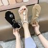 Women Sandals Summer Casual Flat Sandals Flip Flops Shoes