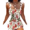 BITCED Women's Halter Printed One-piece Neck Sheath Waist Tight Dresses