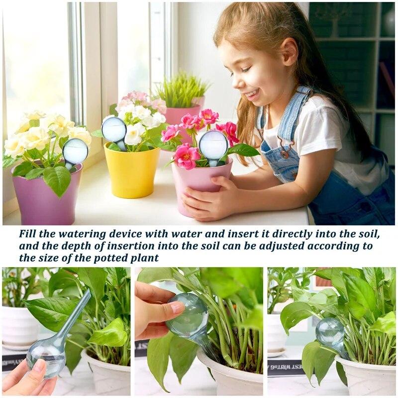 Small Circular Plastic Water Seepage Device, Automatic Watering Device For Flowers, Essential For Business Trips And Flower Cultivation