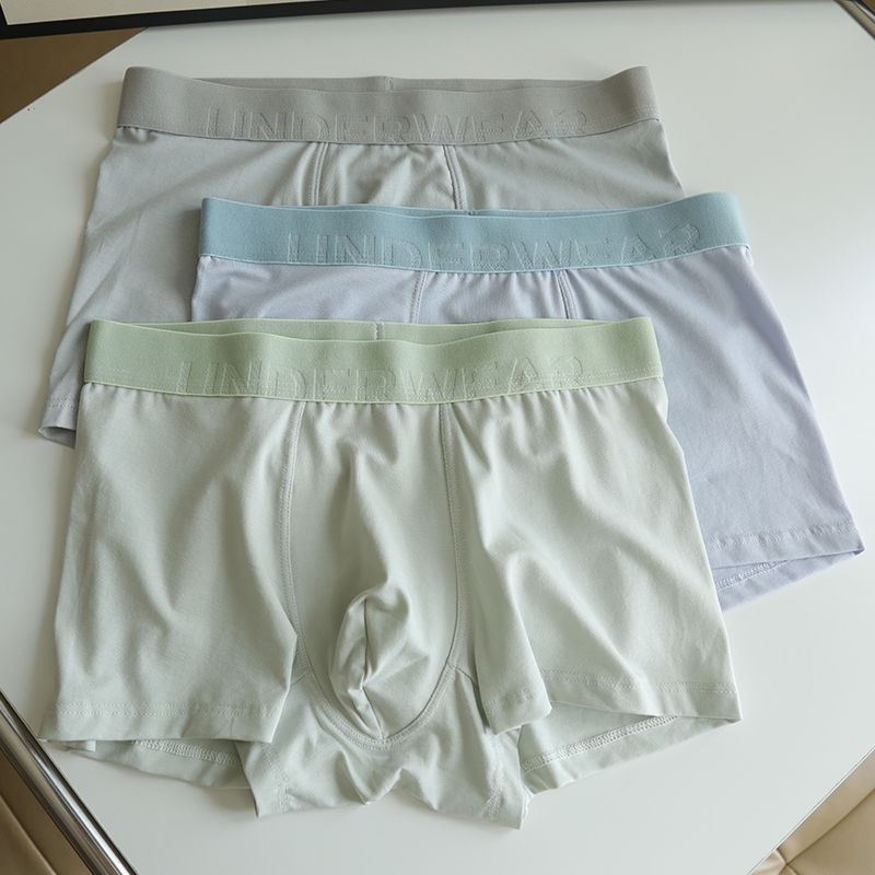 

Мужское нижнее белье трусы с плоскими углами мужские дышащие с поясом с четырьмя углами мужские удобные молодежные шорты трусы боксеры 3XL
