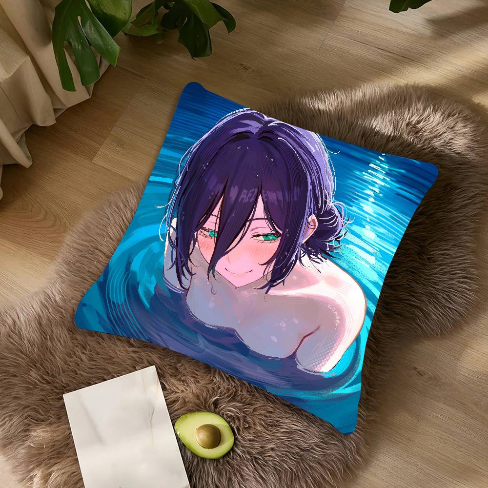 Мода Горячая Девушка РЕЗЕ Аниме Наволочка Чехол для Подушки Декор Дома Наволочки для Дивана Кемпинга Украшения 12x12Inch