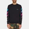 OFF WHITE Diagonal Gradient L/S Tee OMBA025F181920051088