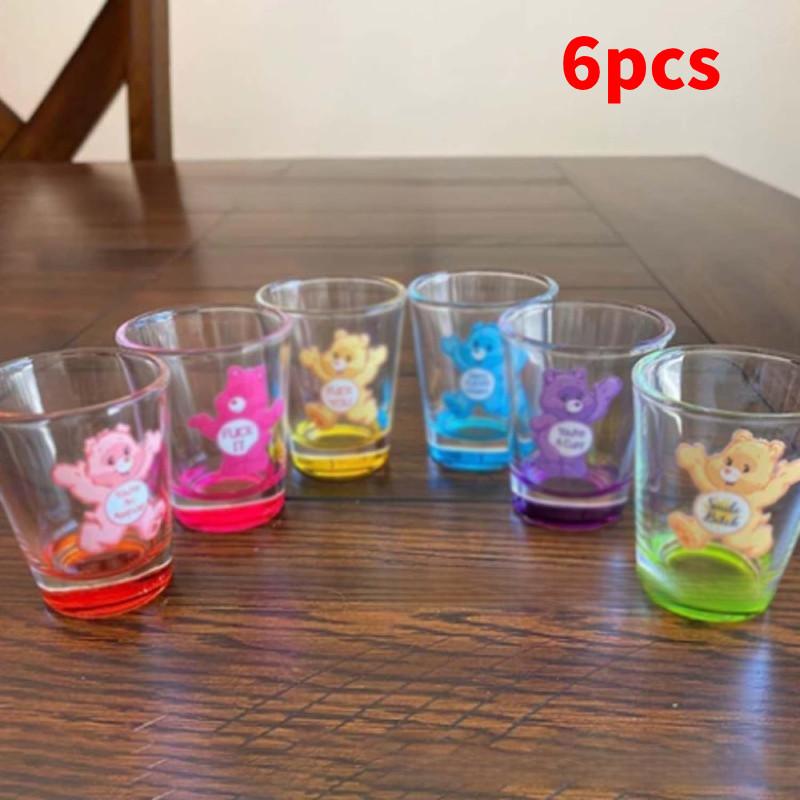 

Bears Care Glass Shot Glasses Bundle 60ml Capacity Party Gift Supplies Purposes