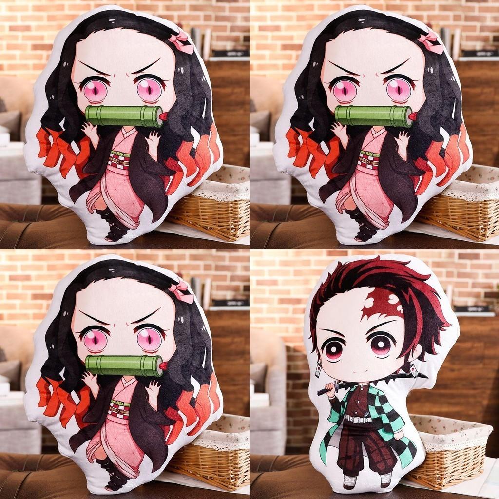 Weiches Plüschkissen von Anime Demon Slayer Kimetsu No Yaiba Kamado Nezuko für Kinder
