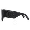Gucci Grey Square Ladies Sunglasses Gg1545s 001 53