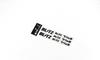 BLITZ Variety Logo Sticker BLACK 13563