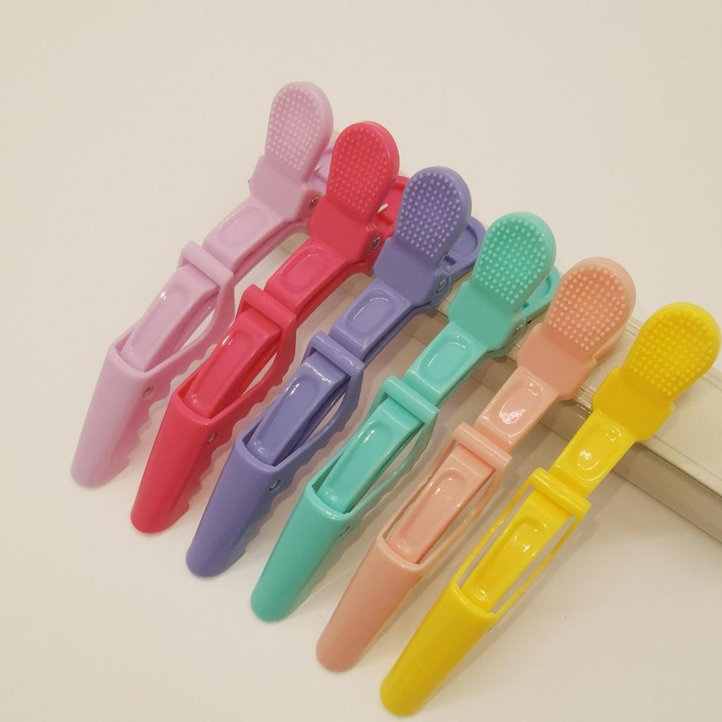 5/6Pcs Colorful Alligator Hair Clips Clamps Hairdressing Professional Salon Hair Grip Crocodile Hairpins Hair Barber Accessories