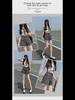 High-Waisted A-Line Denim Shorts for Women - Korean Style Summer Fashion, Wide-Leg, Casual Curling Design.