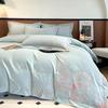 Waltz Brushed Embroidery Four-Piece Bedding Set