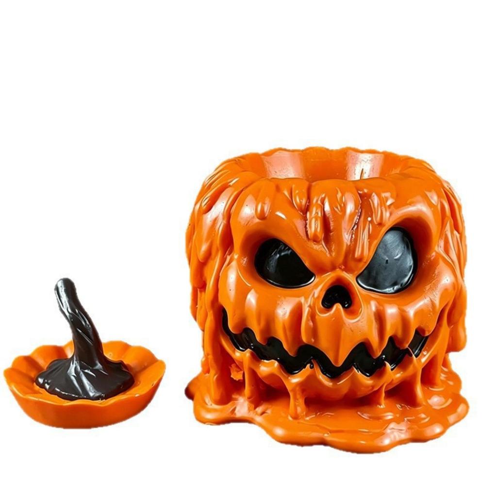 Resin Halloween Figurine Playful Miniature Display Figure Whimsical