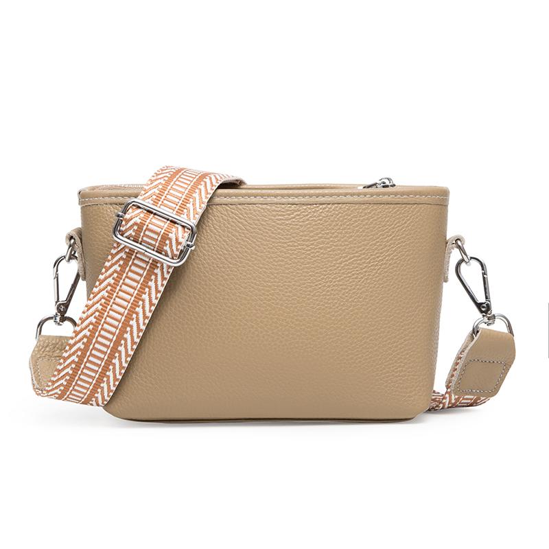 

Women Shoulder Bags 100% Genuine Leather Luxury Designer Female Messenger Bag Trend Large Capacity Ladies Handbag Purses Quality