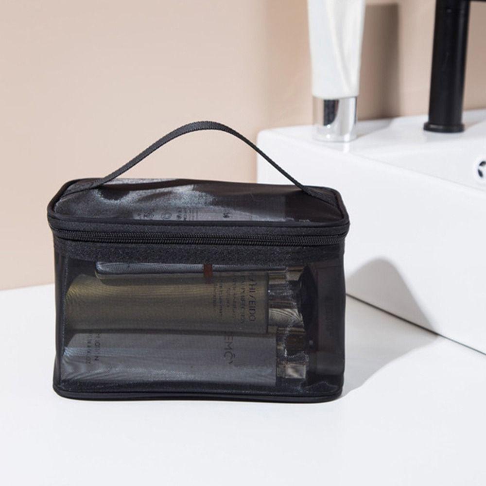 1/2/3 Layers Cosmetic Storage Bag Cosmetic Case Toiletries Organizer Handbag Travel