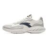 Anta Comfortable Plush Non-Slip Warm Low-Top Running Shoes Men Sneakers White Gray Blue 912445571-11