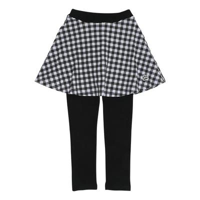 BABYDOLL Ultra Stretch Pants with Skirt, 10-Length (Patterned) 7149K, Baby/Kids' Skirts, Girls, 90cm, Check Purple