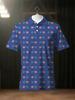Printed Design – Not Textured Men'S Fashion Polo, a Casual Top Essential for Spring, Autumn, And Summer Street Style. with a Fashionable Design That'S
