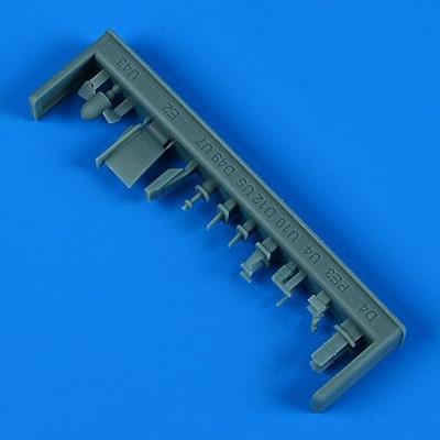 Quick Boost Skyhawk Außen-Upgrade Magic Plastic Model Parts QIC49142 1/48 A-4M (für Fabrik) (Flugzeug)